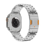 Iron Man Magnetic Titanium Metal Watch Band, For Apple Watch 46mm / 49mm / 45mm / 44mm