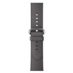 Classic Button Leather Wrist Strap Watch Band for Apple Watch Series 3 & 2 & 1 42mm