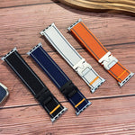 Reflective Umbrella Buckle Woven Nylon Watch Band, For Apple Watch 49mm / 46mm / 45mm / 44mm, For Apple Watch 42mm / 41mm / 40mm / 38mm