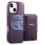 CaseNeo Fold Holder Retro Elastic Card Bag Magnetic Back Phone Case, For iPhone 15, For iPhone 14 / 13, For iPhone 14 Pro, For iPhone 14 Pro Max, For iPhone 13 Pro Max, For iPhone 13 Pro