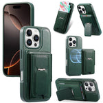 CaseNeo Fold Holder Retro Elastic Card Bag Magnetic Back Phone Case, For iPhone 15, For iPhone 14 / 13, For iPhone 14 Pro, For iPhone 14 Pro Max, For iPhone 13 Pro Max, For iPhone 13 Pro