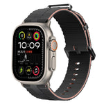 Line Pattern Silicone Watch Band, For Apple Watch 46mm / 49mm / 45mm / 44mm, For Apple Watch 42mm / 41mm / 40mm / 38mm