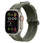 Line Pattern Silicone Watch Band, For Apple Watch 46mm / 49mm / 45mm / 44mm, For Apple Watch 42mm / 41mm / 40mm / 38mm