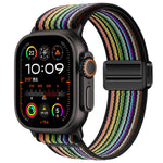 Magnetic Buckle Trail Loop Nylon Watch Band Watch Band, For Apple Watch 46mm / 49mm / 45mm / 44mm, For Apple Watch 42mm / 41mm / 40mm / 38mm