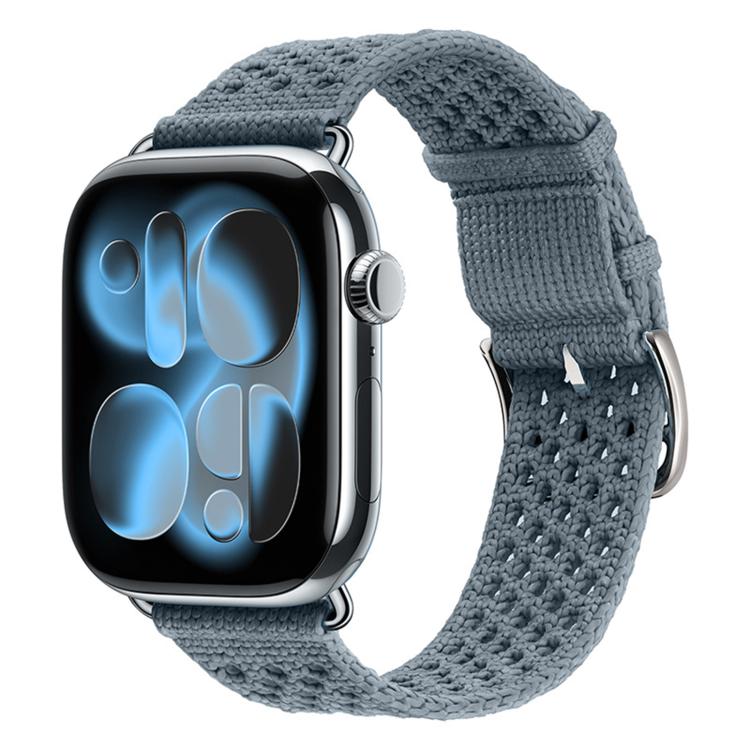 Openwork Knitted Weaving Watch Band, For Apple Watch 46mm / 49mm / 45mm / 44mm, For Apple Watch 42mm / 41mm / 40mm / 38mm