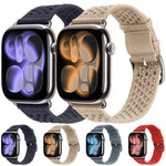 Openwork Knitted Weaving Watch Band, For Apple Watch 46mm / 49mm / 45mm / 44mm, For Apple Watch 42mm / 41mm / 40mm / 38mm