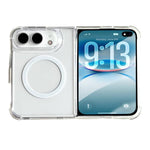Clear Magnetic Shockproof Phone Case, For iPhone Duo