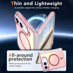 Bright Shadow Magnetic Discolor Phone Case, For iPhone Duo