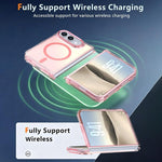 Bright Shadow Magnetic Discolor Phone Case, For iPhone Duo