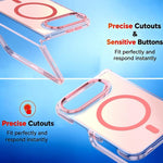 Bright Shadow Magnetic Discolor Phone Case, For iPhone Duo