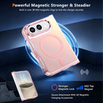 Bright Shadow Magnetic Discolor Phone Case, For iPhone Duo