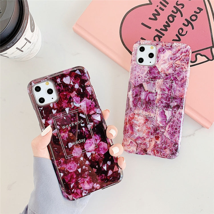 For iPhone 11 Pro Max   TPU Smooth Marbled IMD Mobile Phone Case, For iPhone 11 Pro Max, For iPhone 11 Pro  Max