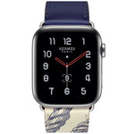 For Apple Watch 3 / 2 / 1 Generation 38mm Universal Silk Screen Psingle-ring Watchband
