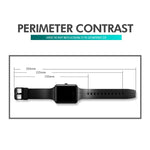 SKMEI 1541 Fashion Led Watch Square Couple Model Waterproof Electronic Watch Silicone Watch