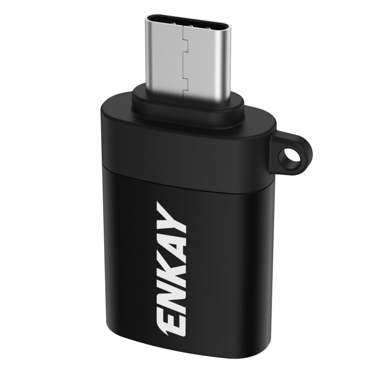 ENKAY ENK-AT101 Aluminium Alloy USB-C / Type-C to USB 3.0 OTG Data Adapter Converter, ENK-AT101