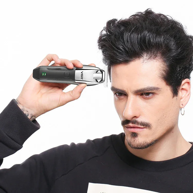 VGR V-171 5W USB Portable Push White Electric Clippers, V-171