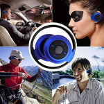NVAHVA MP3 Player Bluetooth Headphone, Wireless Sport Headset MP3 Player With FM Radio, Stereo Earphone TF Card MP3 Max to 32GB, mini-503 Blue, mini-503 Gold