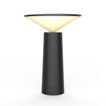 Simple and Warm Bedroom Creative Home Hotel Study Bedside Lamp, Black, White