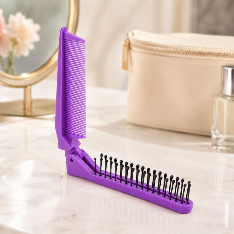 Portable Travel Folding Comb Anti-static Massage Comb