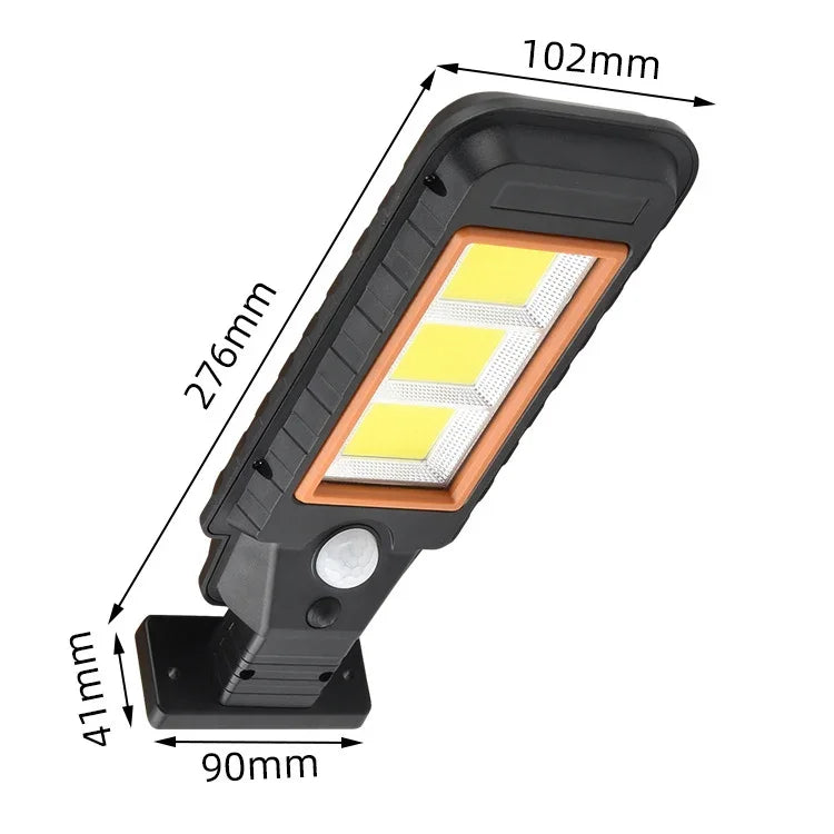 Solar Lamp Body Induction Wall Lamp LED Outdoor Waterproof Lighting Street Lamp, 128 COB