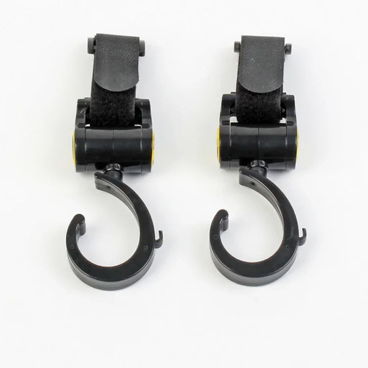 2 PCS/LOT Baby Stroller Accessories Hook Multifunction Baby Stroller Black Plastic Hook, Plastic Hook(Pink), Plastic Hook(Yellow)