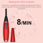 Electric Eyelash Curler  Charging Beauty Tool, 380mAh (Red), 380mAh (White)
