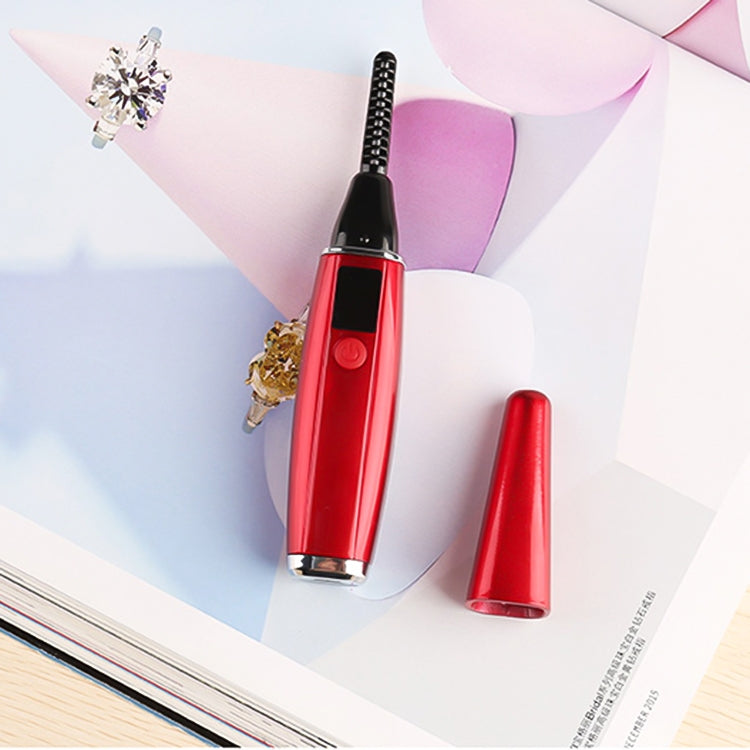 Electric Eyelash Curler  Charging Beauty Tool, 380mAh (Red), 380mAh (White)