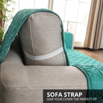 Reversible Machine Washable Sofa Couch Covers Anti-slip Recliner Sofa Protective Mat for Pet Dogs Cats, 55x196cm, 130x196cm, 190x196cm