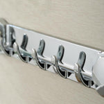 Suction Cup Hook Bathroom Towel Hook Multifunctional Row Hook, Multifunctional Row Hook
