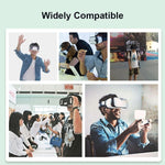 100 PCS Black Protective Hygiene VR Eye Mask Sanitary Disposable Eye mask pads for 3D VR Glass