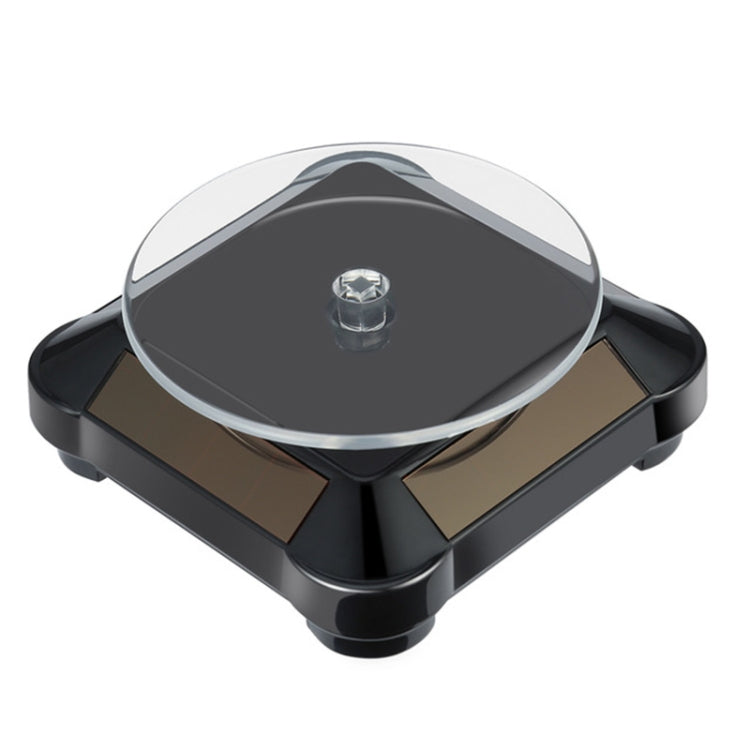 110*110*50mm Solar Showcase Automatic Rotating Stand 360 Turntable For Necklace Bracelet Watch Display, TBD0155001101A, TBD0155001101B, TBD0155001101C, TBD0155001101D