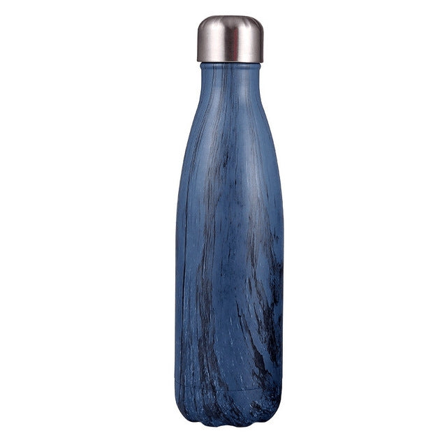Thermal Cup Vacuum Flask Heat Water Bottle Portable Stainless Steel Sports Kettle, 500ml