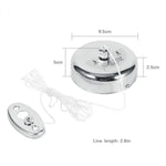 Portable Stainless Steel Retractable Clothesline Indoor Outdoor Laundry Hanger Clothes Drying Rack Rope, Stainless Steel Wall Hanging