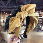 Rabbit Ears Cloth Bow Headband Girls Hair Hoop Bands Accessories