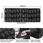 Gas Stove Aluminum Foil Oil Plate Kitchen Splash Guard High Temperature Oil Insulation Board