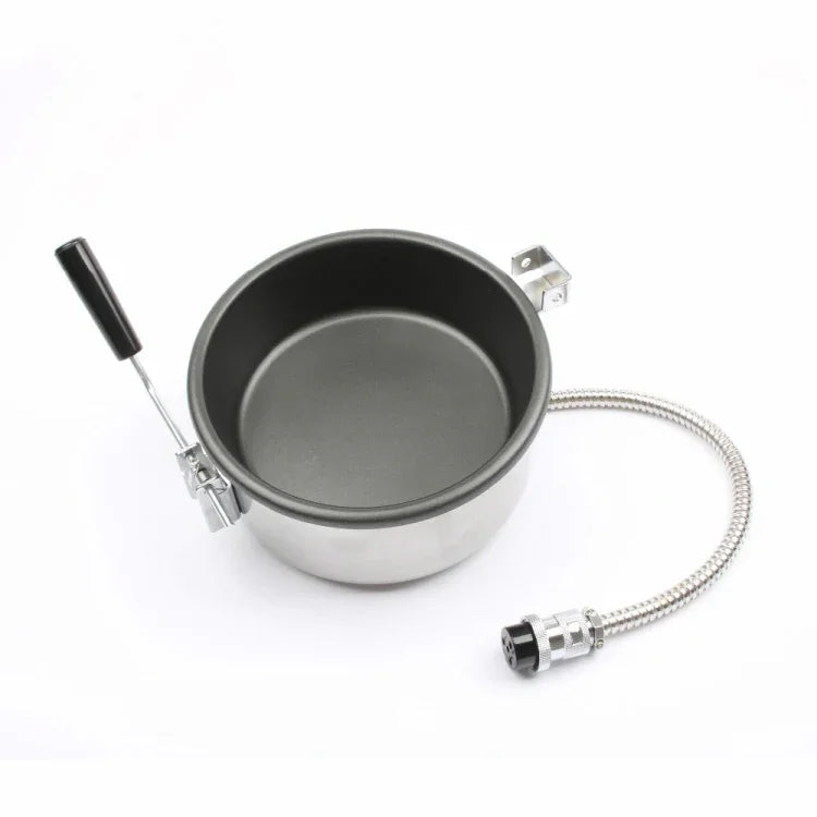 Commercial Hand-cranked Electric Popcorn Machine Popcorn Pot, Hand-cranked
