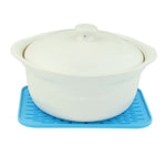 Thicken Colorful Silicone Insulation Mat European Anti-burning Pot Pad Table Waterproof  Phone Pad