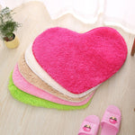 Heart Shape Non-slip Bath Mats Kitchen Carpet Home Decoration, 30*40CM