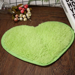 Heart Shape Non-slip Bath Mats Kitchen Carpet Home Decoration, 40*50CM, 50*60CM, 60*70CM, 70*80CM