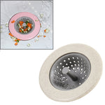 vanzlife Dishwasher filter pool floor drain household kitchen  anti-blocking anti-seal washing net bag sewer filter, Pink, Blue, Apricot