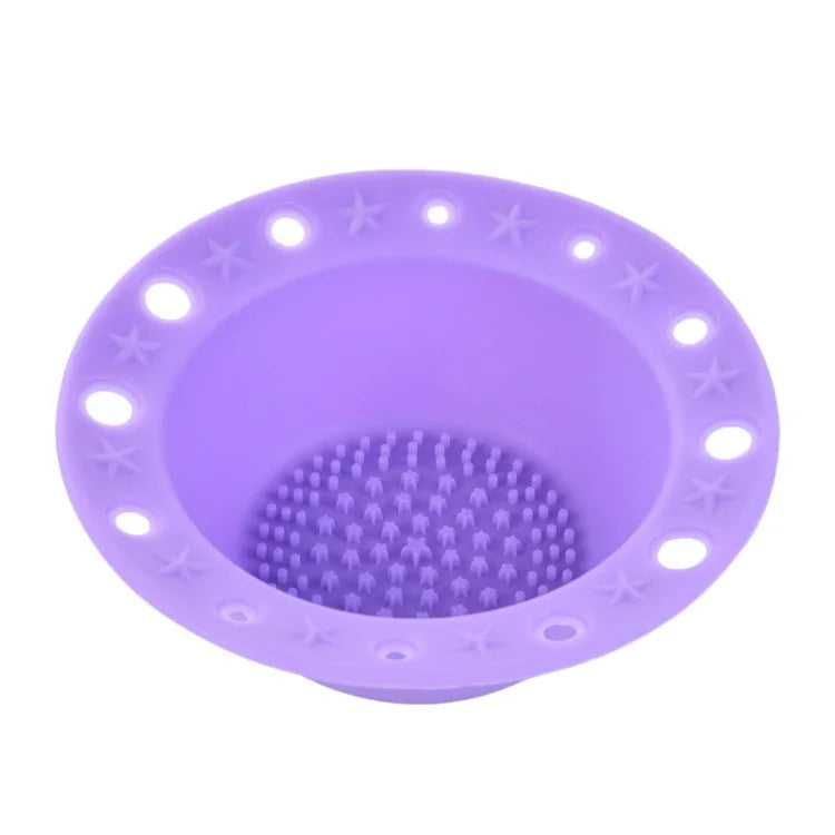 Beauty Tools Silicone Brush Tray Makeup Brush Special  Ceaning Bowl