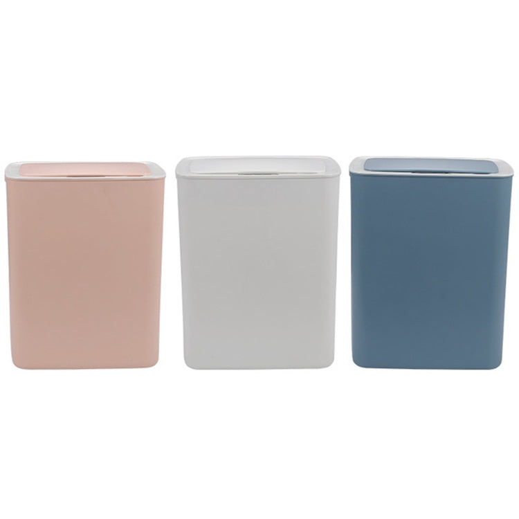 Fully-automatic with Lip Covered Household Living Room Kitchen Bathroom Intelligent Induction Trash Can, Charged Type