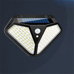 Solar Wall Lamp Body Induction Garden Lamp Villa Waterproof Outdoor Lighting Street Lamp, 102 LED
