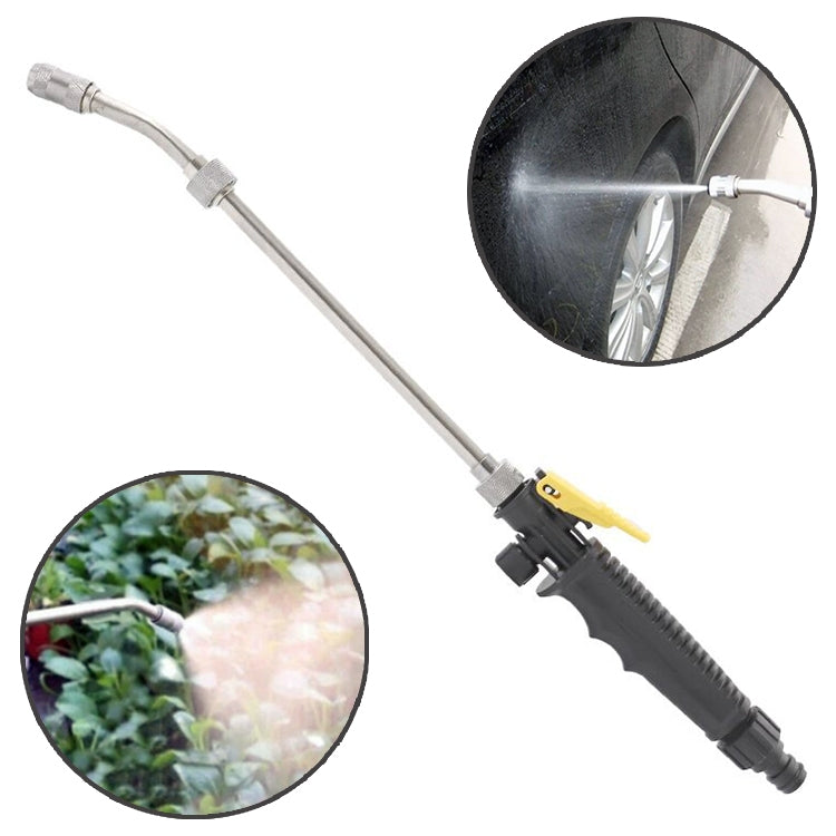 Garden Water Guns Stainless Steel Multifunction High Pressure Car Wash Spray Nozzle Hose Wand, 30cm, 48cm, 58cm, 72cm