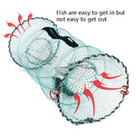 Spring Crab Cage Fishing Net Round Folding Fishing Net, Small