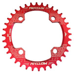 MOTSUV Round Narrow Wide Chainring MTB  Bicycle 104BCD Tooth Plate Parts, Disk 32T, Disk 34T, Disk 36T, Disk 38T, Elliptic plate  32T, Elliptic plate 34T, Elliptic plate 36T, Elliptic plate 38T