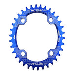 MOTSUV Round Narrow Wide Chainring MTB  Bicycle 104BCD Tooth Plate Parts, Disk 32T, Disk 34T, Disk 36T, Disk 38T, Elliptic plate  32T, Elliptic plate 34T, Elliptic plate 36T, Elliptic plate 38T