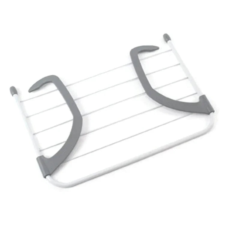 Multifunction Foldable Household Indoor Outdoor Balcony Telescopic Shelf Drying Racks Clothes Shoes Hanger, Drying Racks