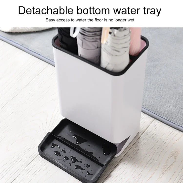 Plastic Detachable Leakproof Type Partition Umbrella Storage Rack