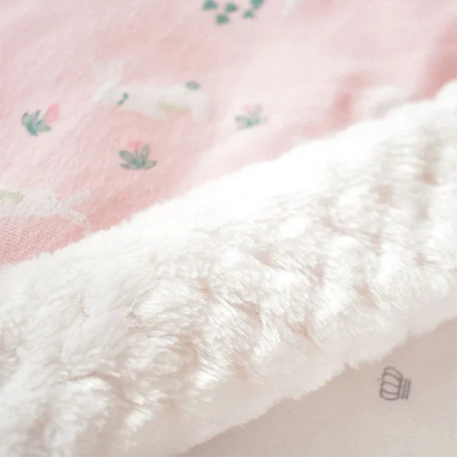 Cartoon Cotton Baby Holding Blanket